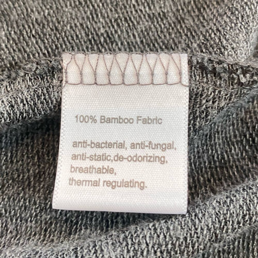 Whisper Trail Gray Bamboo Turtleneck Dress with Pockets - Picture 11 of 12